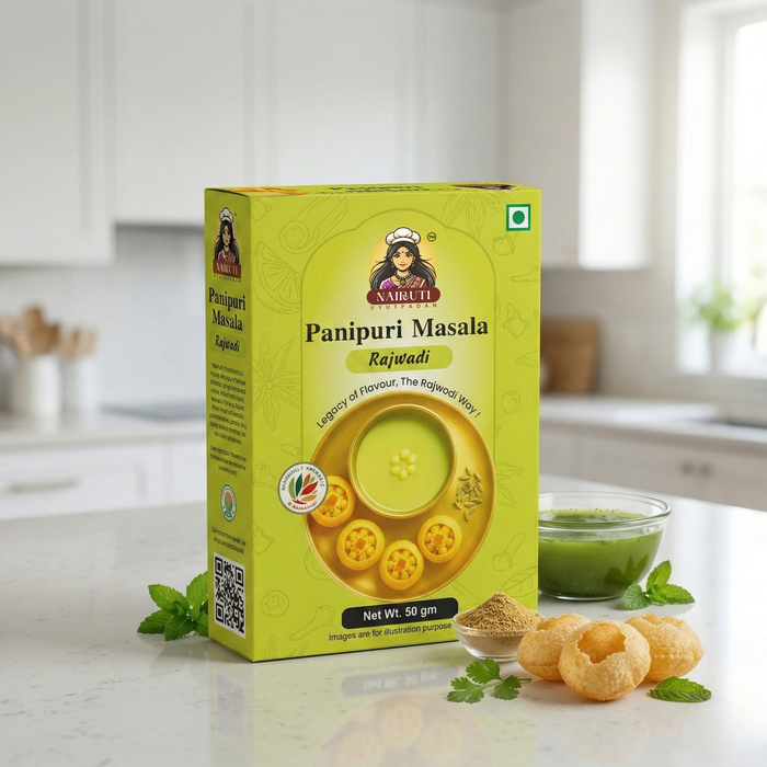 Rajwadi Pani Puri Masala | Buttermilk Golgappa Pani Mix