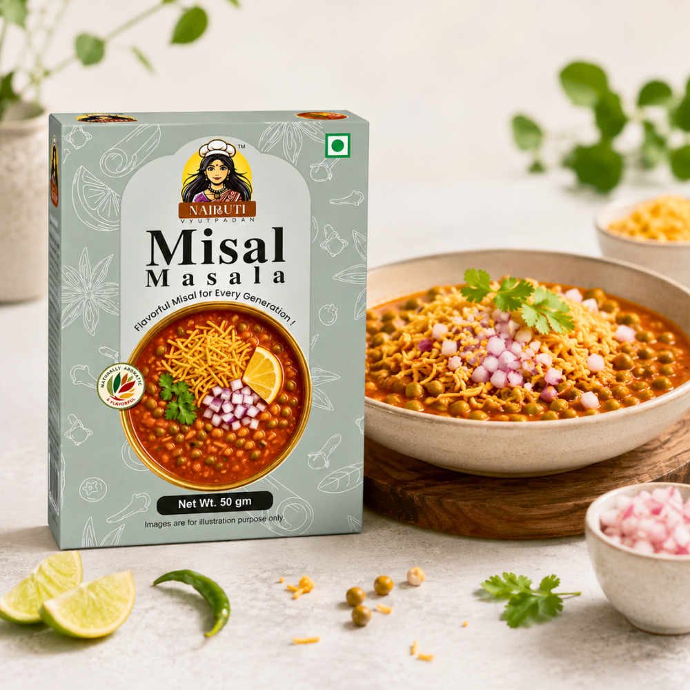 Misal recipe by Nairuti Vyutpadan