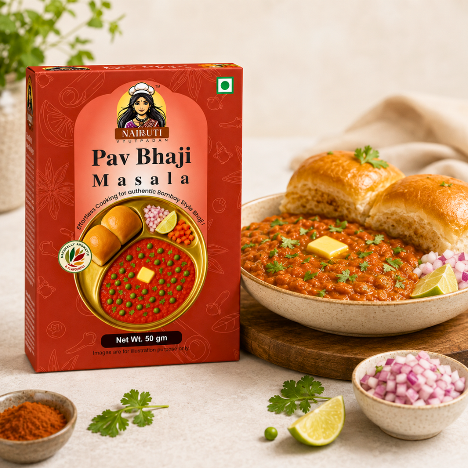 Mumbai-style Pav Bhaji Masala recipe by Nairuti Vyutpadan