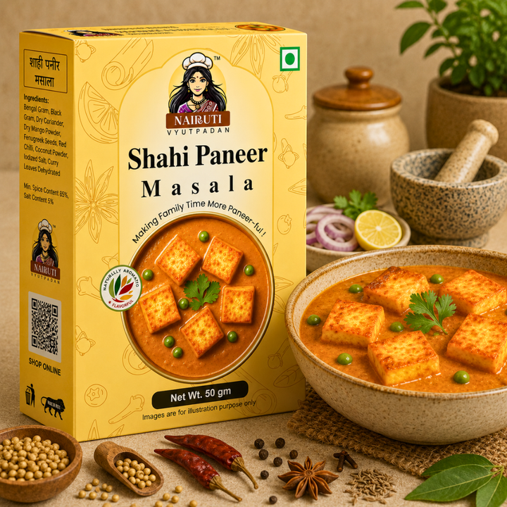 Shahi Paneer Masala recipe by Nairuti Vyutpadan