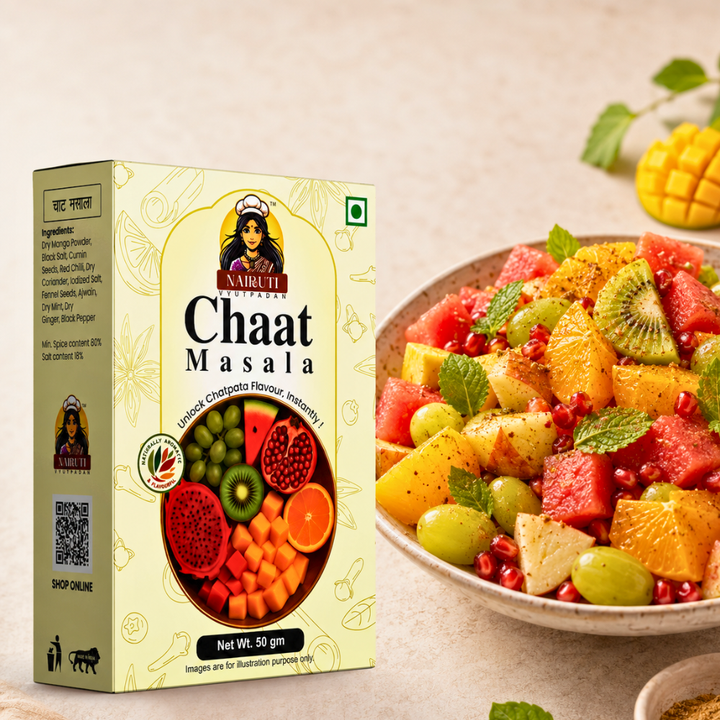 Tangy Chaat with Chaat Masala by Nairuti Vyutpadan