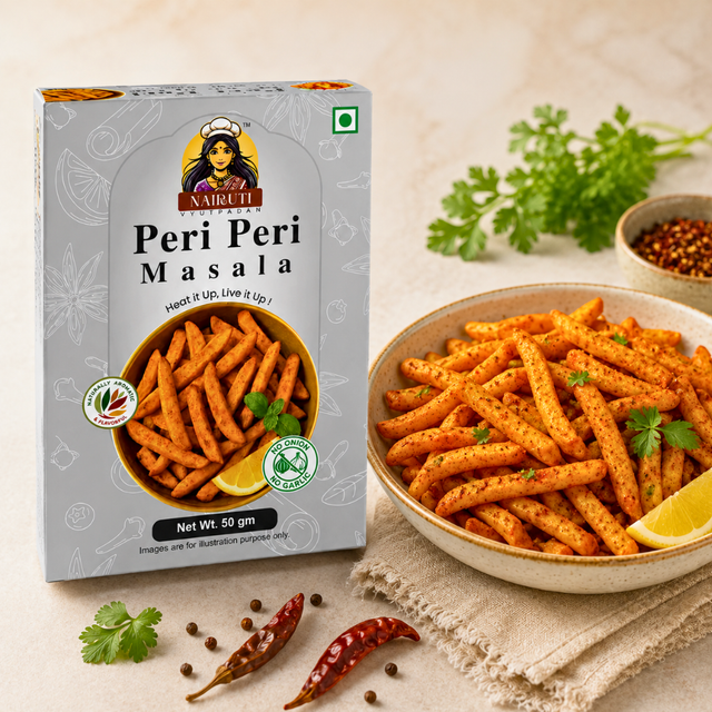Jain Peri Peri Masala recipe by Nairuti Vyutpadan