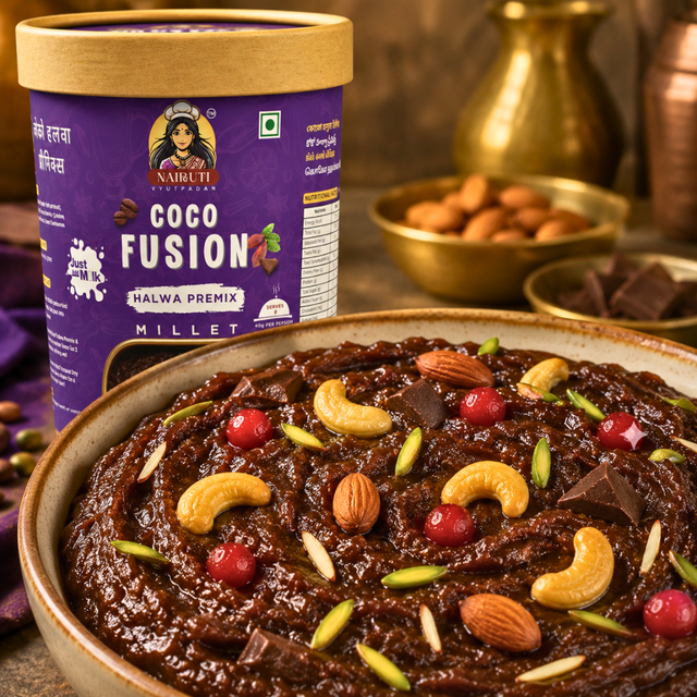 Coco Fusion Halwa recipe by Nairuti Vyutpadan