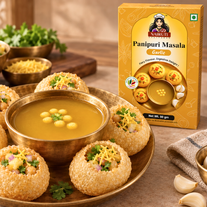 Garlic Panipuri Pani recipe by Nairuti Vyutpadan