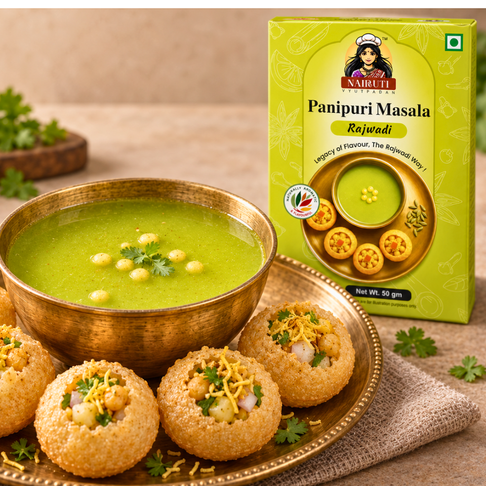 Rajwadi Panipuri Pani recipe by Nairuti Vyutpadan