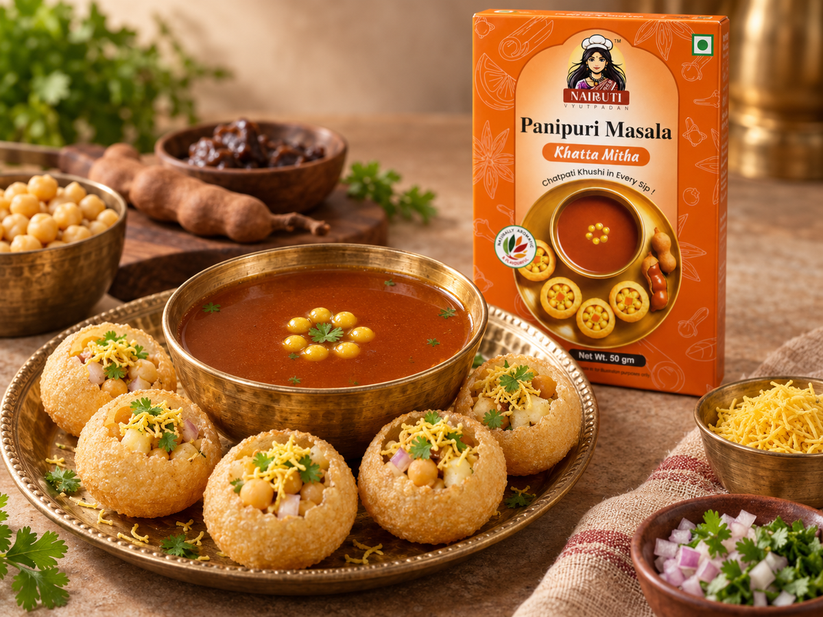 Khatta Mitha Panipuri Pani recipe by Nairuti Vyutpadan