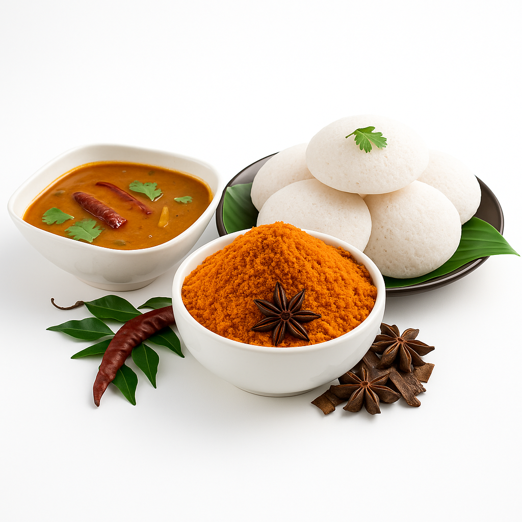 South Indian Sambar Recipe - Serves 4