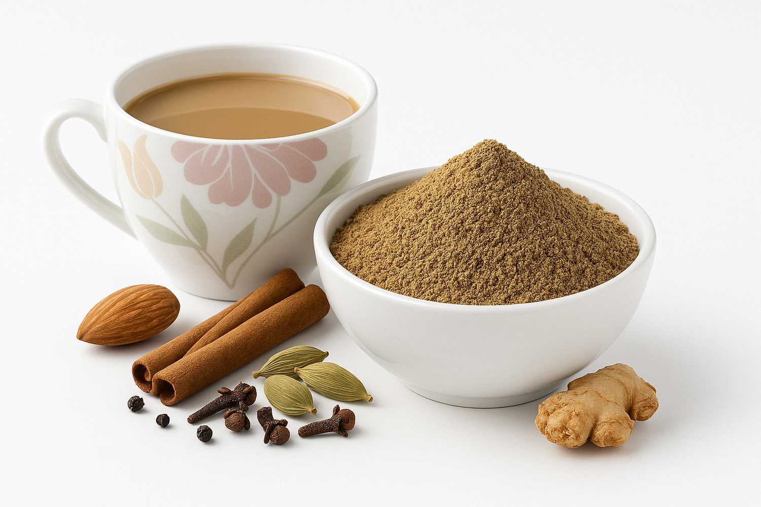 Indian Masala Chai (Spiced Tea) Recipe - Serves 4