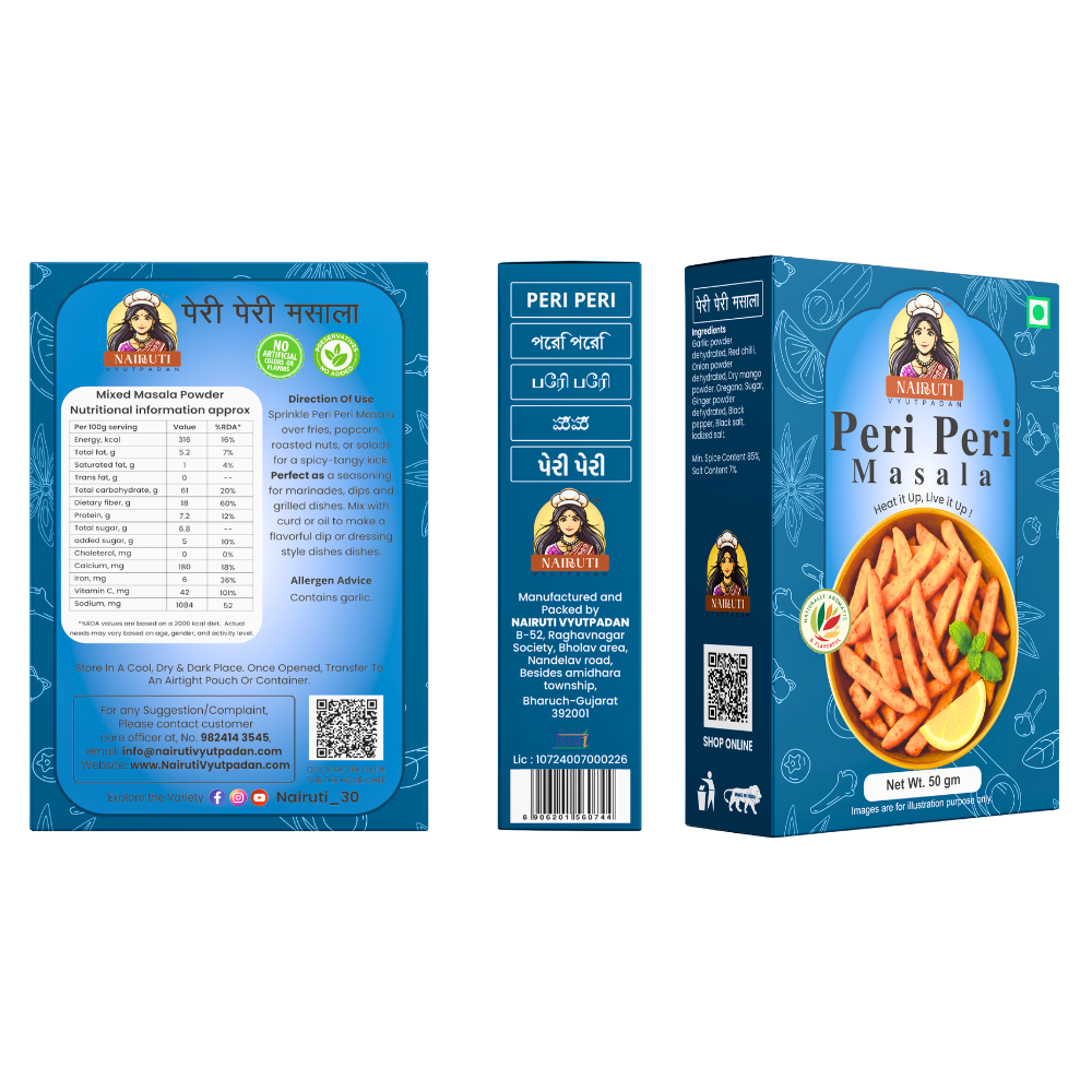 Pizza Night Combo | Mixed Flavour Salt, Peri Peri Masala & Red Chilli Flakes Sprinkle | 80g+50g+30g