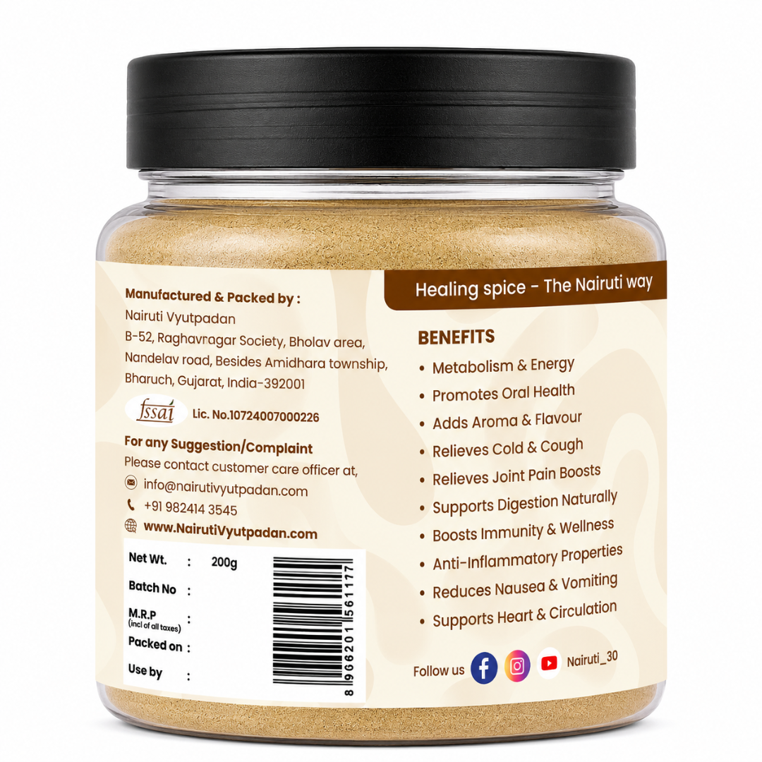 Healthy Spice Combo | Lakadong Turmeric, Cinnamon & Ginger Powder | 250g+250g+200g