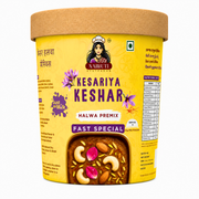 Farali Keshar Millet Halwa Premix | Instant Fast Special Saffron Dessert Mix | Serves 8