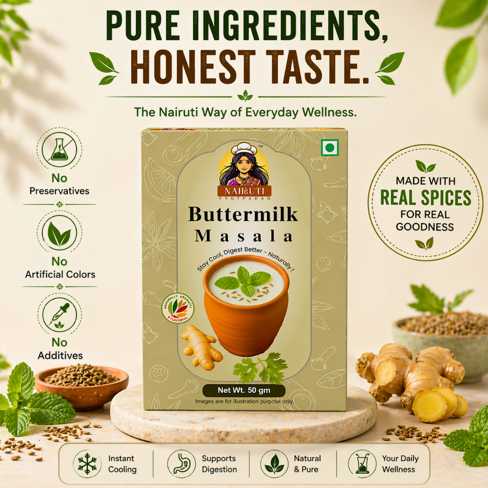 Buttermilk Masala | Chaas Masala Powder with Jeera, Mint & Spices