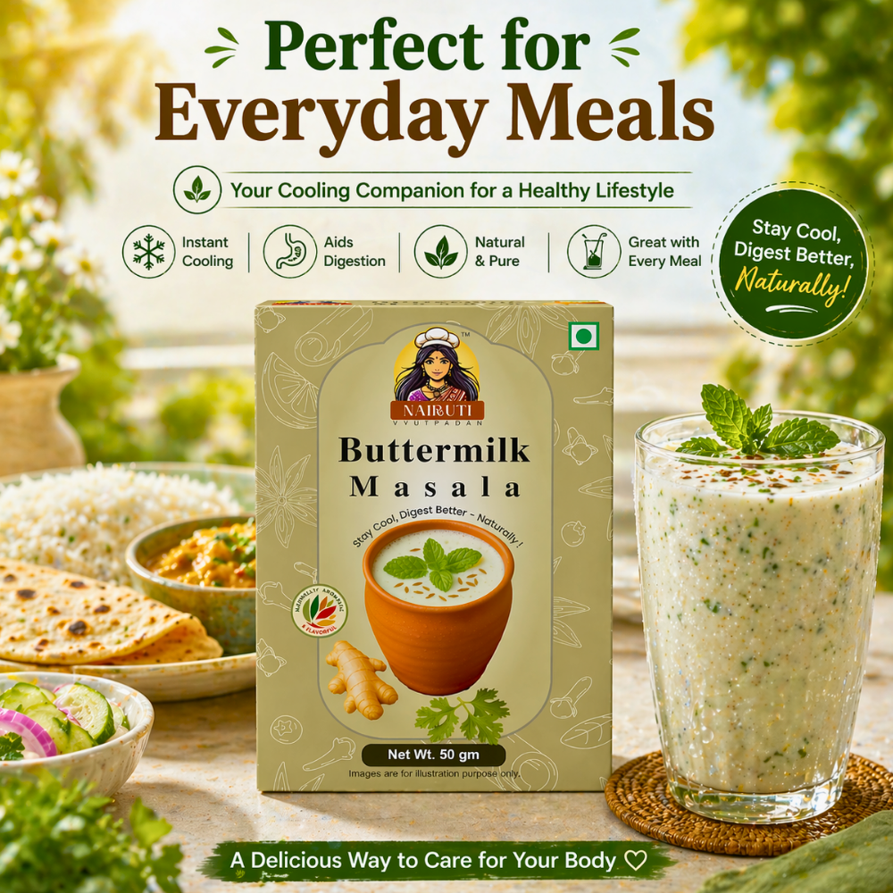 Buttermilk Masala | Chaas Masala Powder with Jeera, Mint & Spices