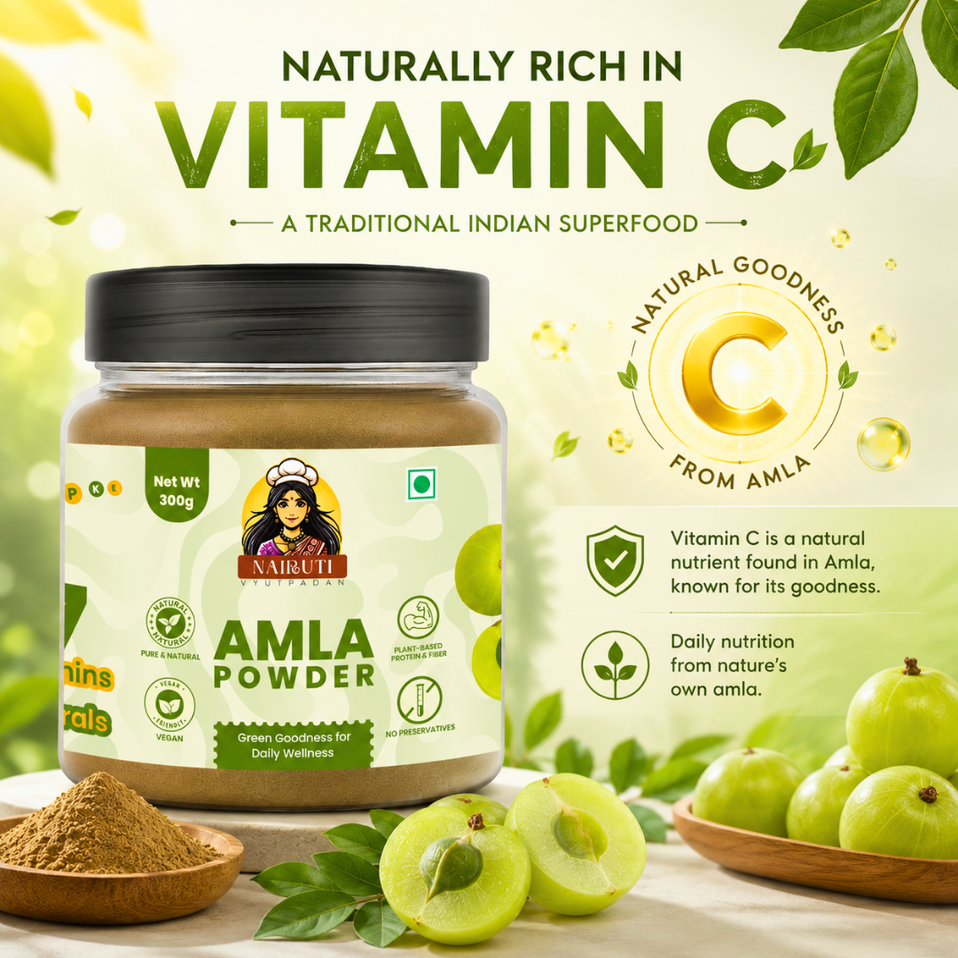 Pure Amla Powder | Natural Indian Gooseberry Powder for Daily Wellness