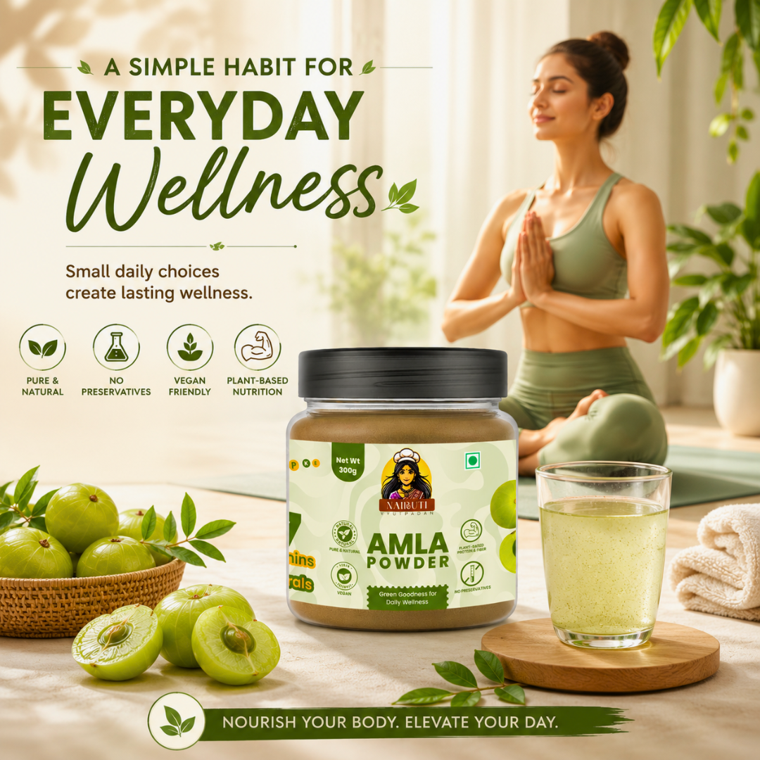 Pure Amla Powder | Natural Indian Gooseberry Powder for Daily Wellness