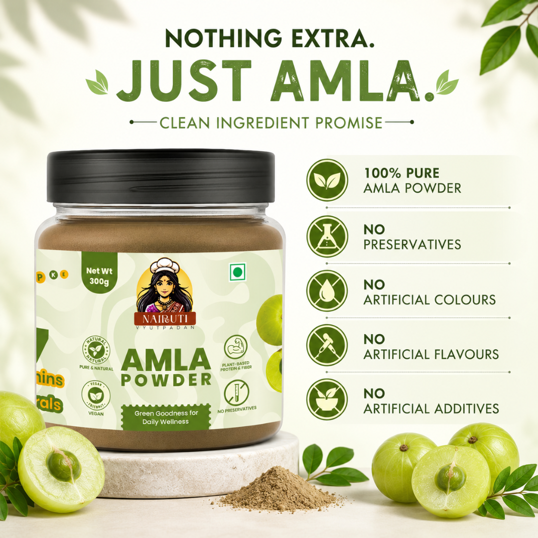 Pure Amla Powder | Natural Indian Gooseberry Powder for Daily Wellness