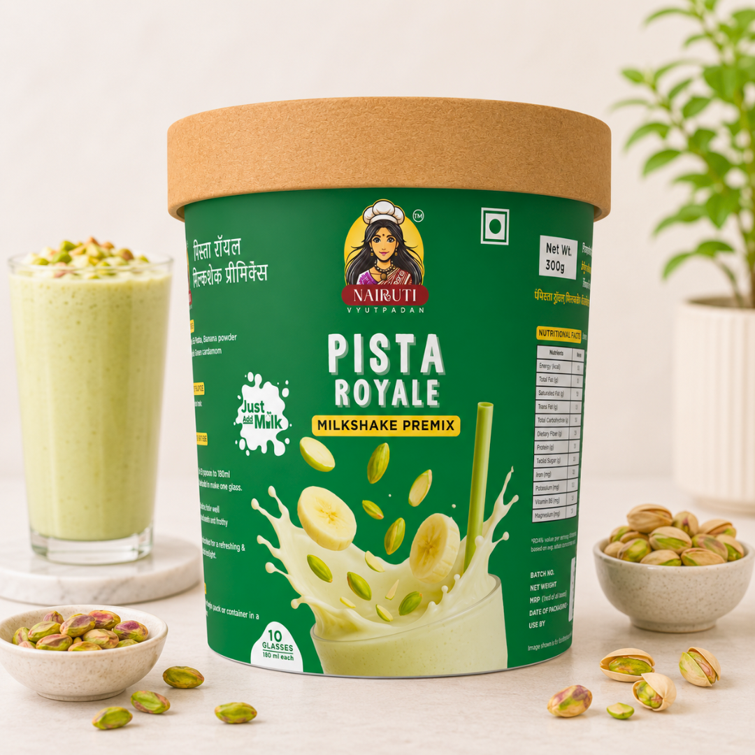 Pista Milkshake Premix | Creamy Pistachio Milkshake Mix