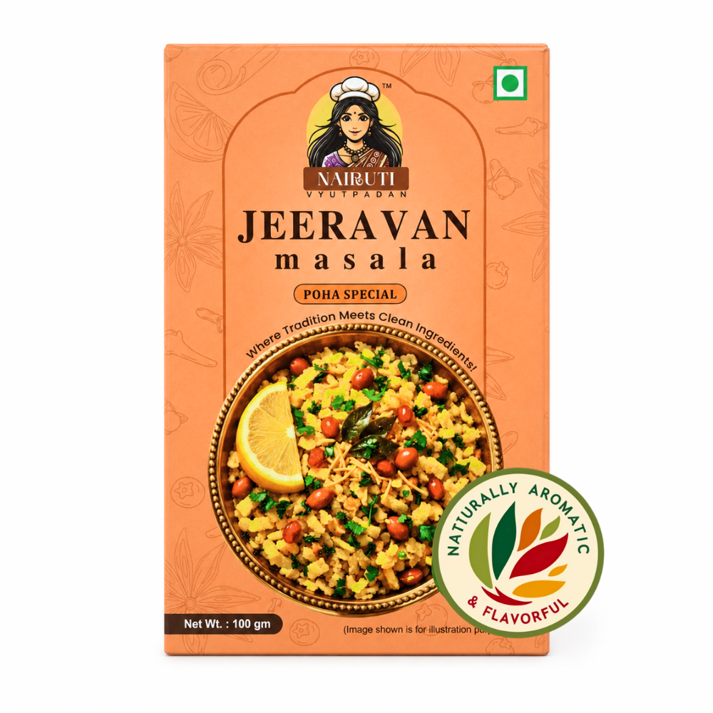 Indori Jeeravan Masala | Tangy Poha & Chaat Spice Blend