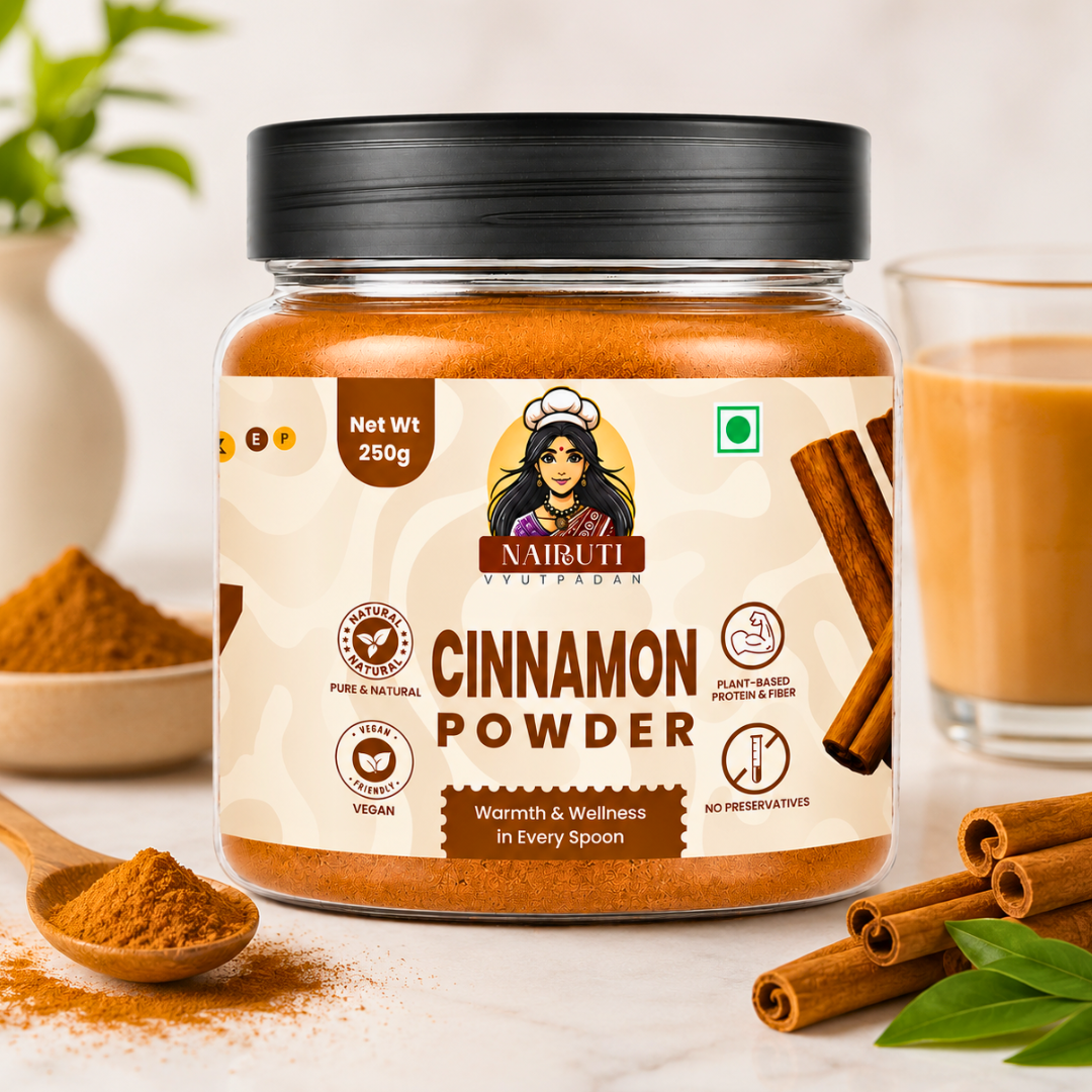 Ceylon Cinnamon Powder | Pure True Cinnamon Spice for Tea, Coffee, Oats & Baking