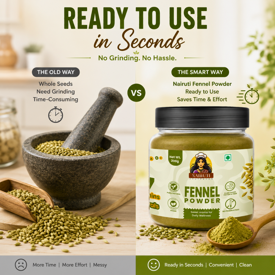 Fennel Powder | Premium Saunf Powder | Fresh & Aromatic Spice