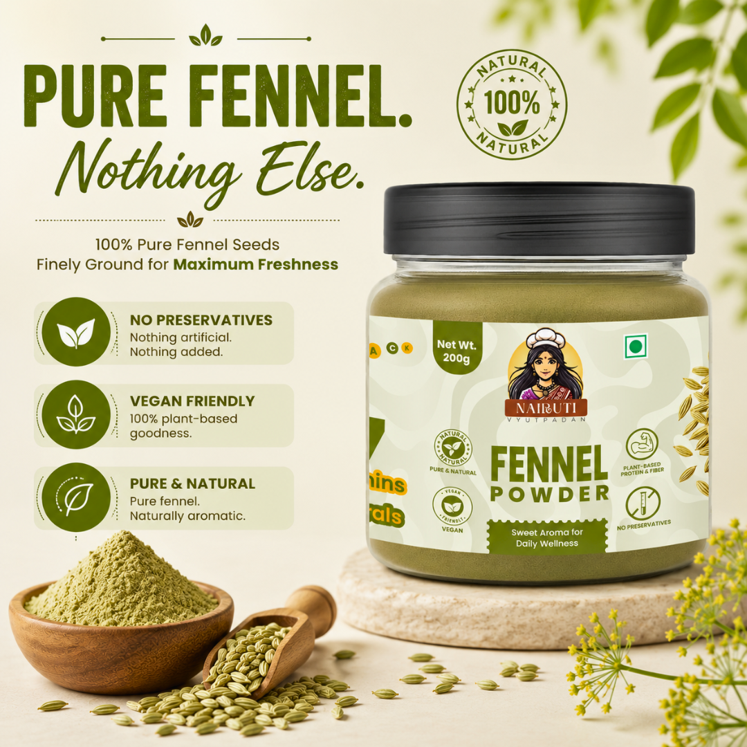 Fennel Powder | Premium Saunf Powder | Fresh & Aromatic Spice