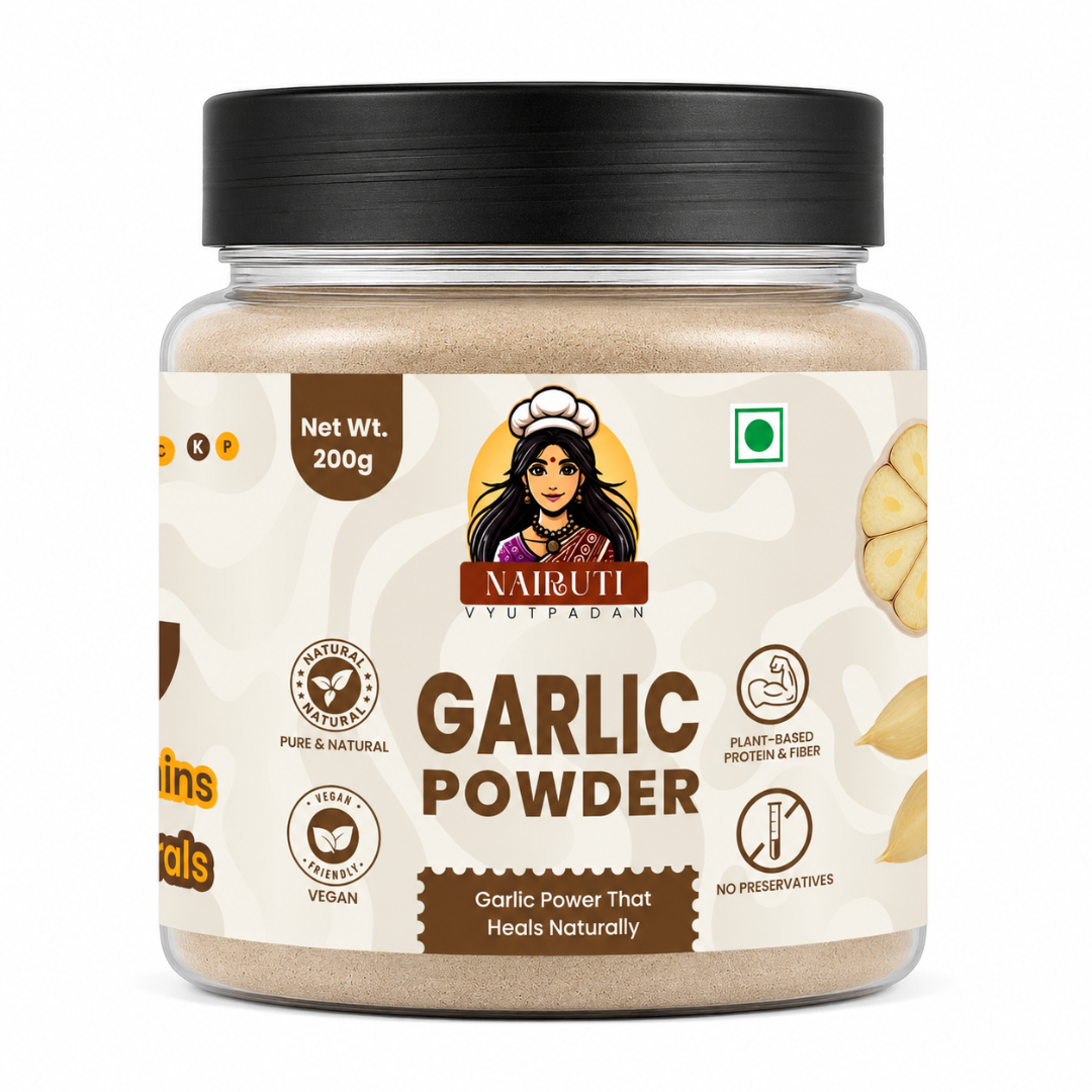 Pure Garlic Powder | Sun-Dried Garlic Seasoning for Everyday Cooking