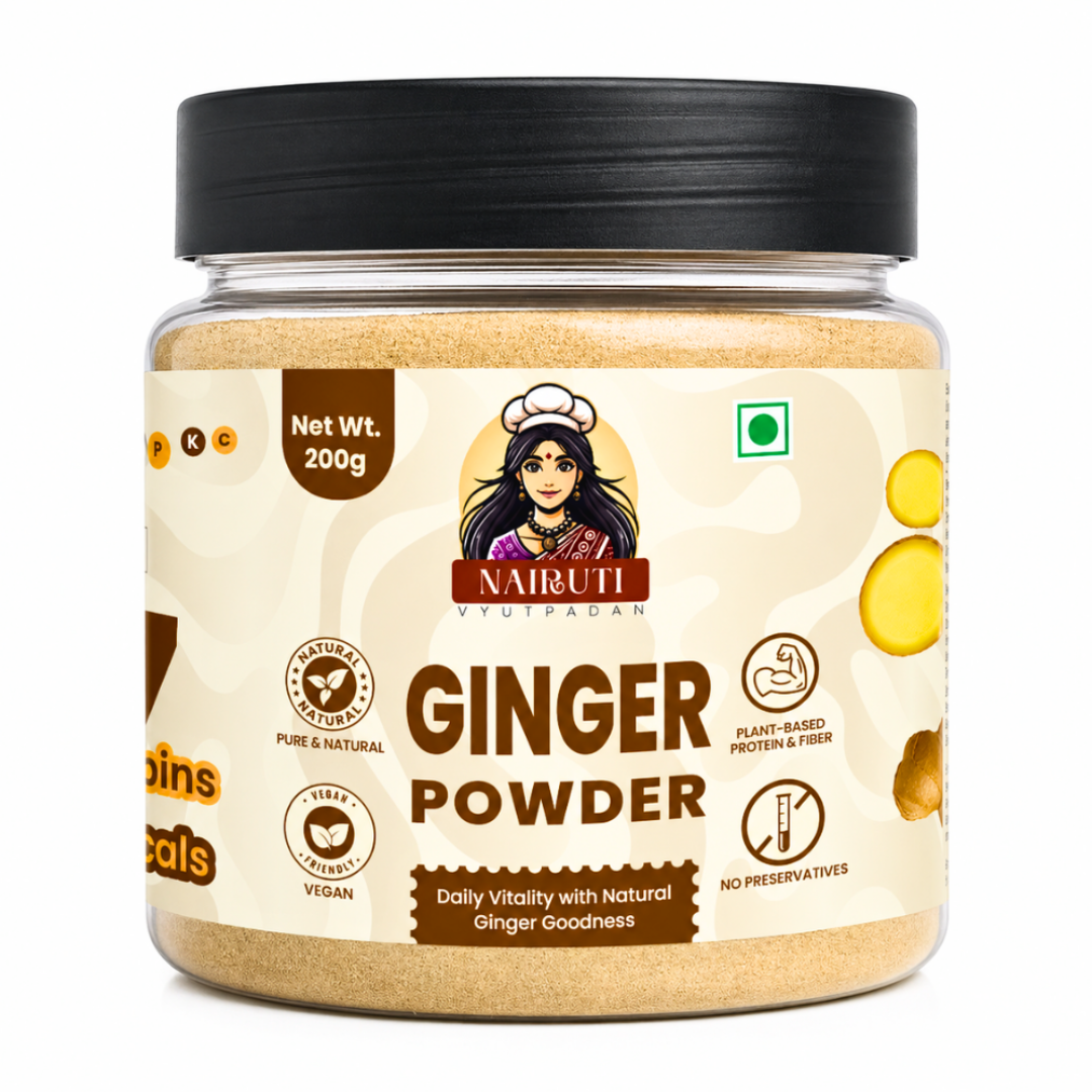 Premium Ginger Powder | Pure Saunth for Tea, Cooking & Wellness
