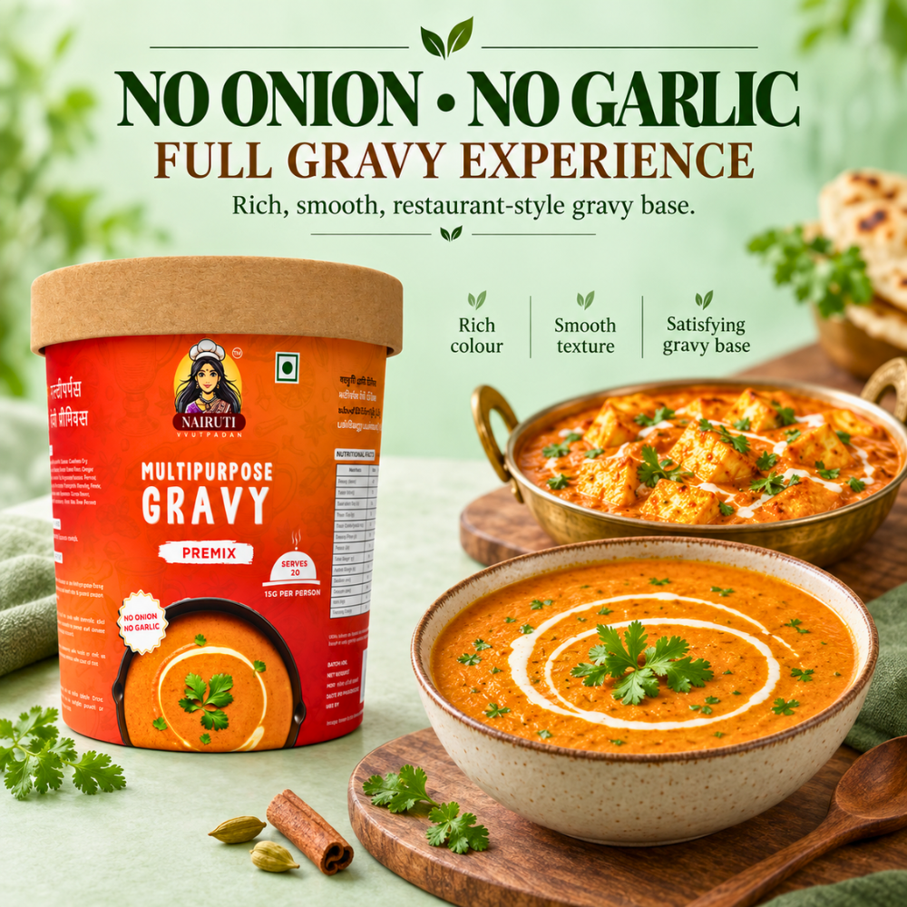 Jain Multipurpose Gravy Premix | No Onion No Garlic