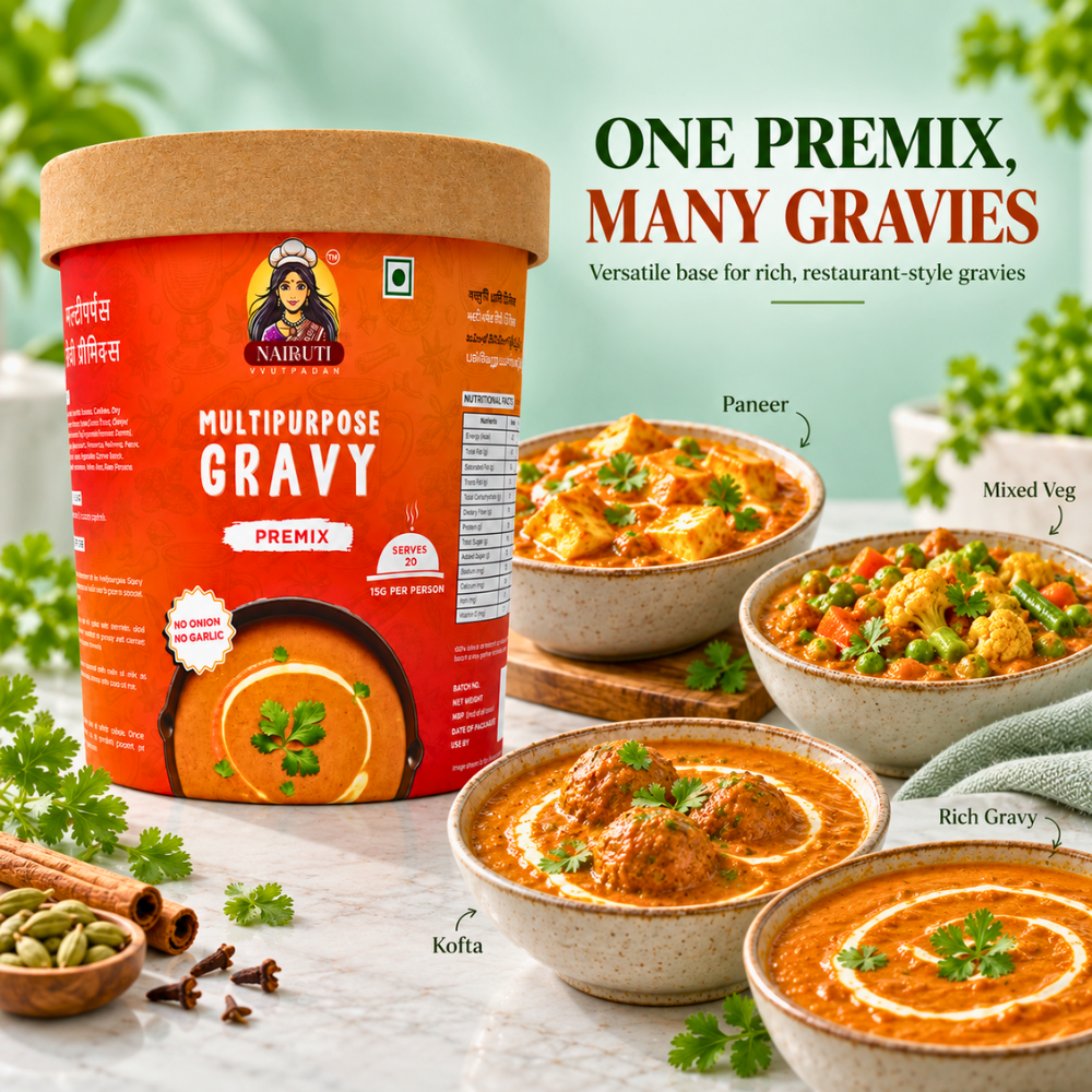 Jain Multipurpose Gravy Premix | No Onion No Garlic