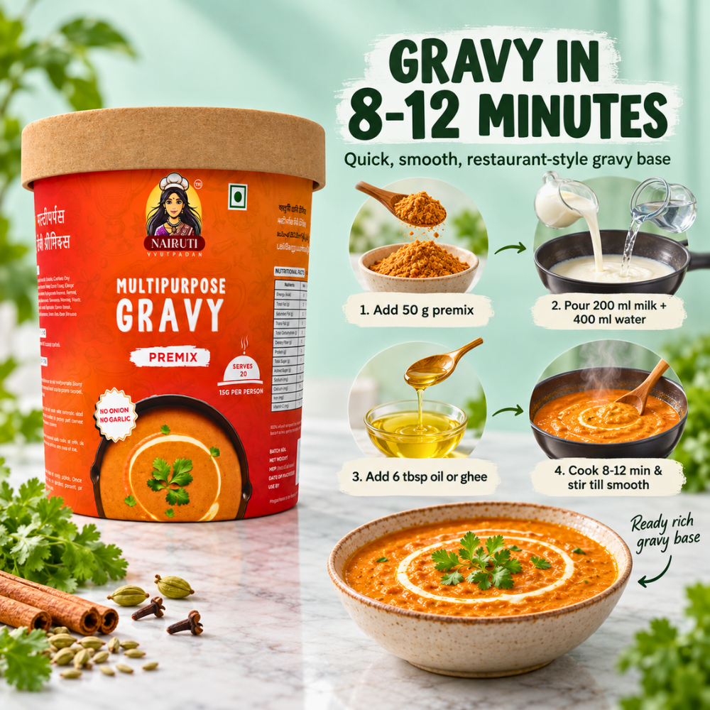 Jain Multipurpose Gravy Premix | No Onion No Garlic