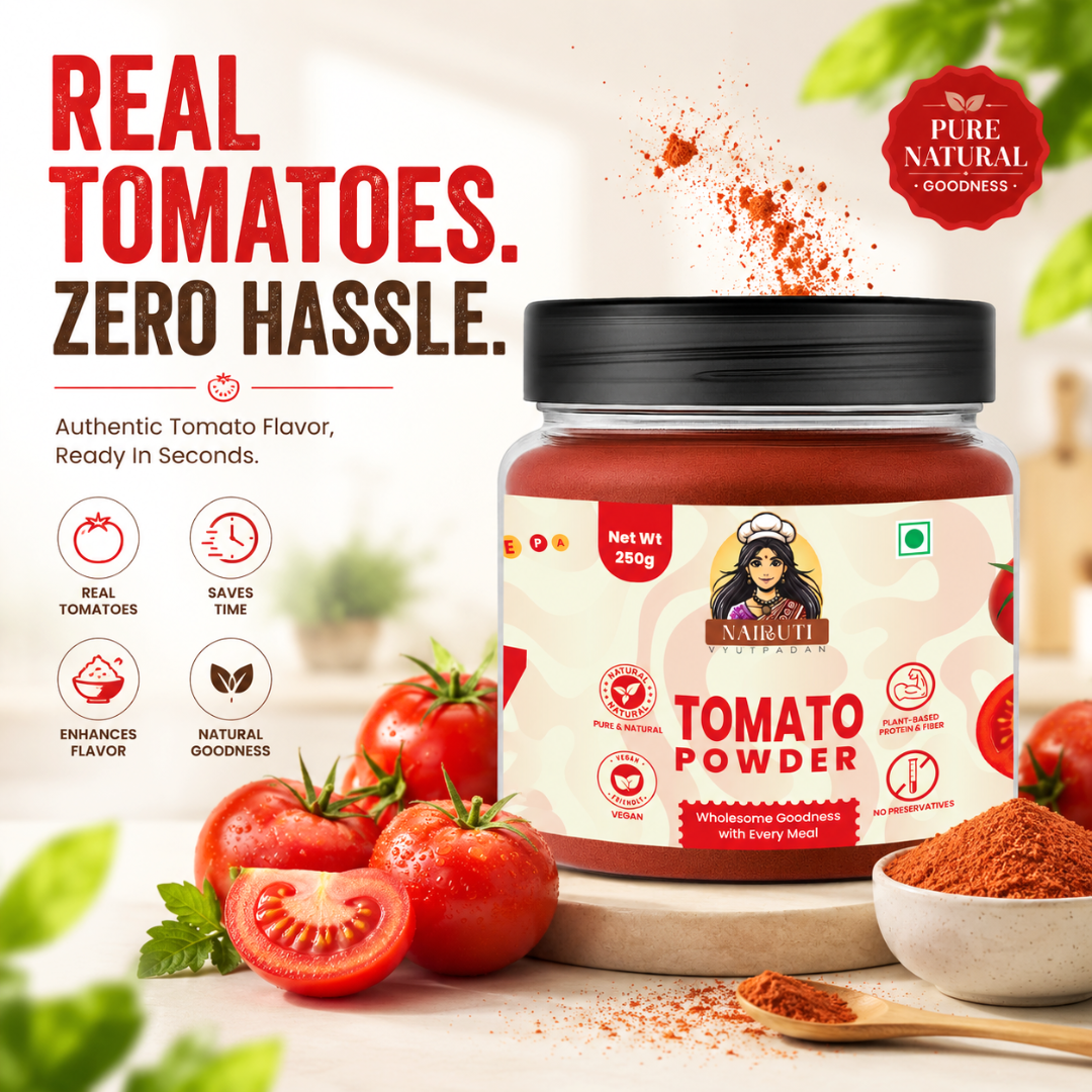 Tomato Powder | Rich Flavour & Natural Colour Enhancer