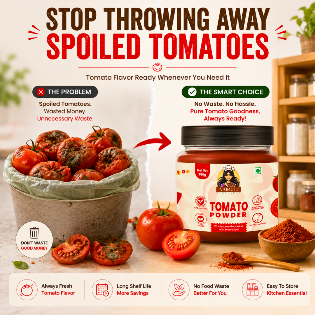 Tomato Powder | Rich Flavour & Natural Colour Enhancer