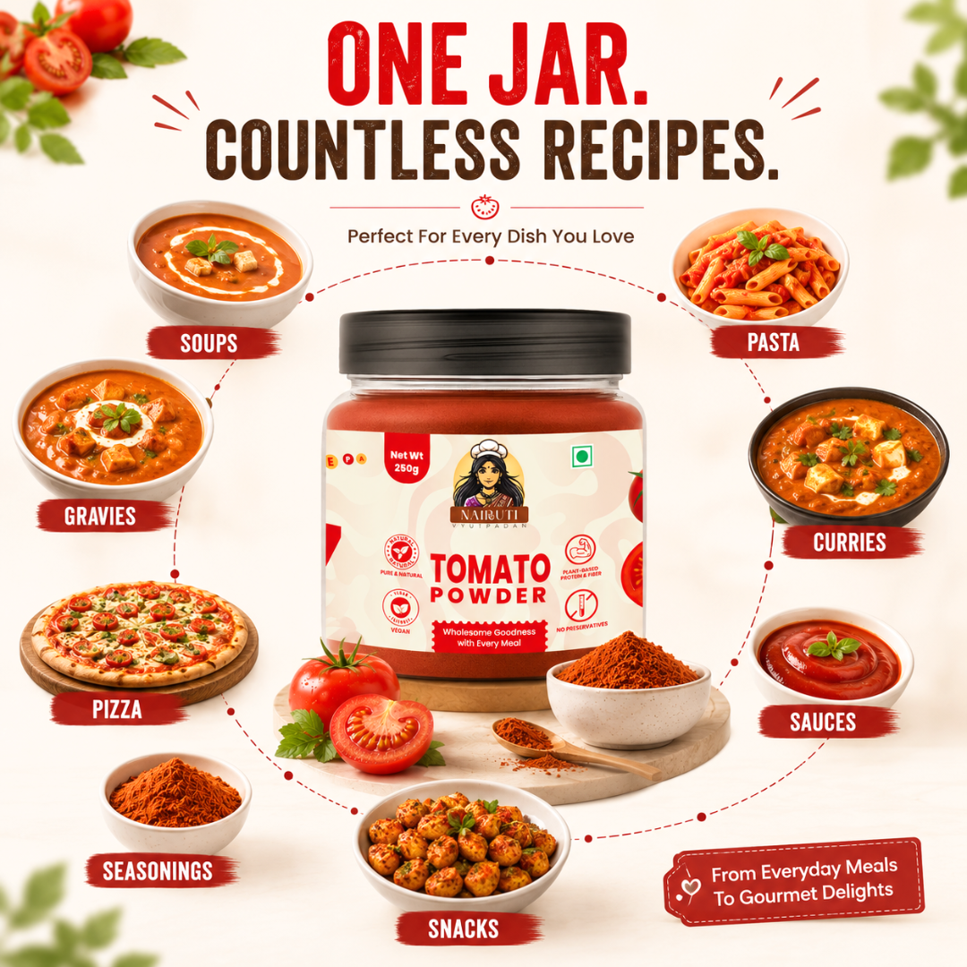 Tomato Powder | Rich Flavour & Natural Colour Enhancer