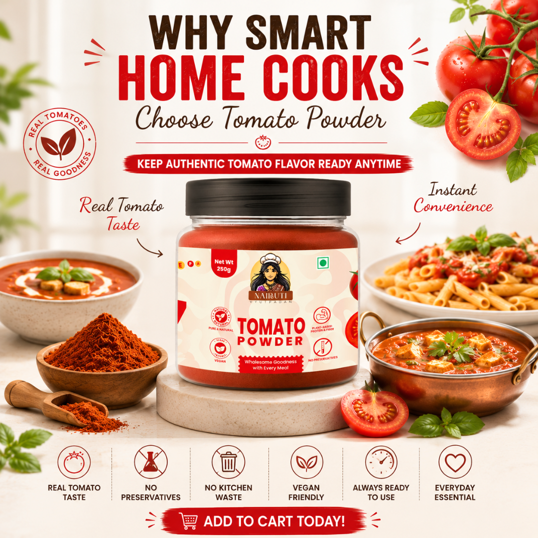 Tomato Powder | Rich Flavour & Natural Colour Enhancer