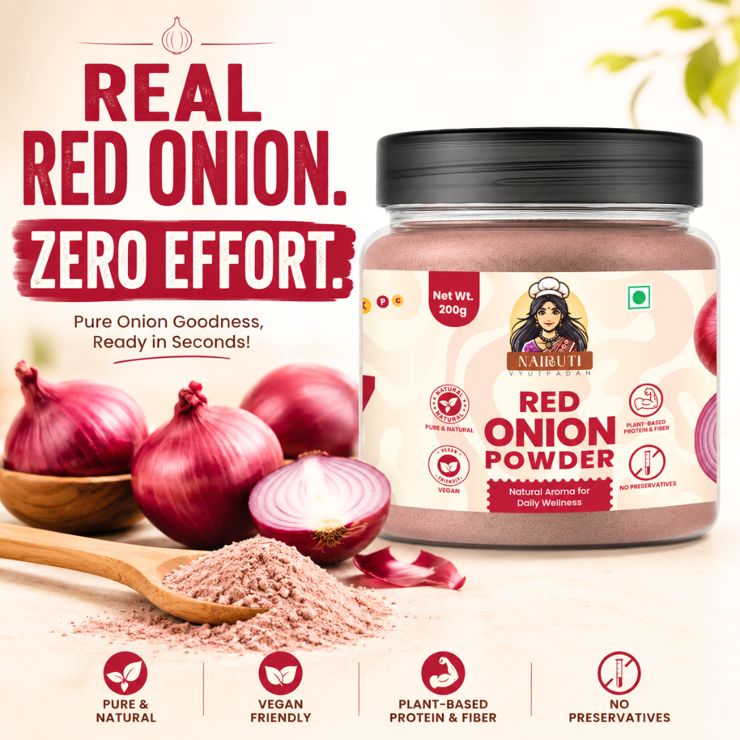 Red Onion Powder | No Chopping, No Tears, Rich Onion Flavour