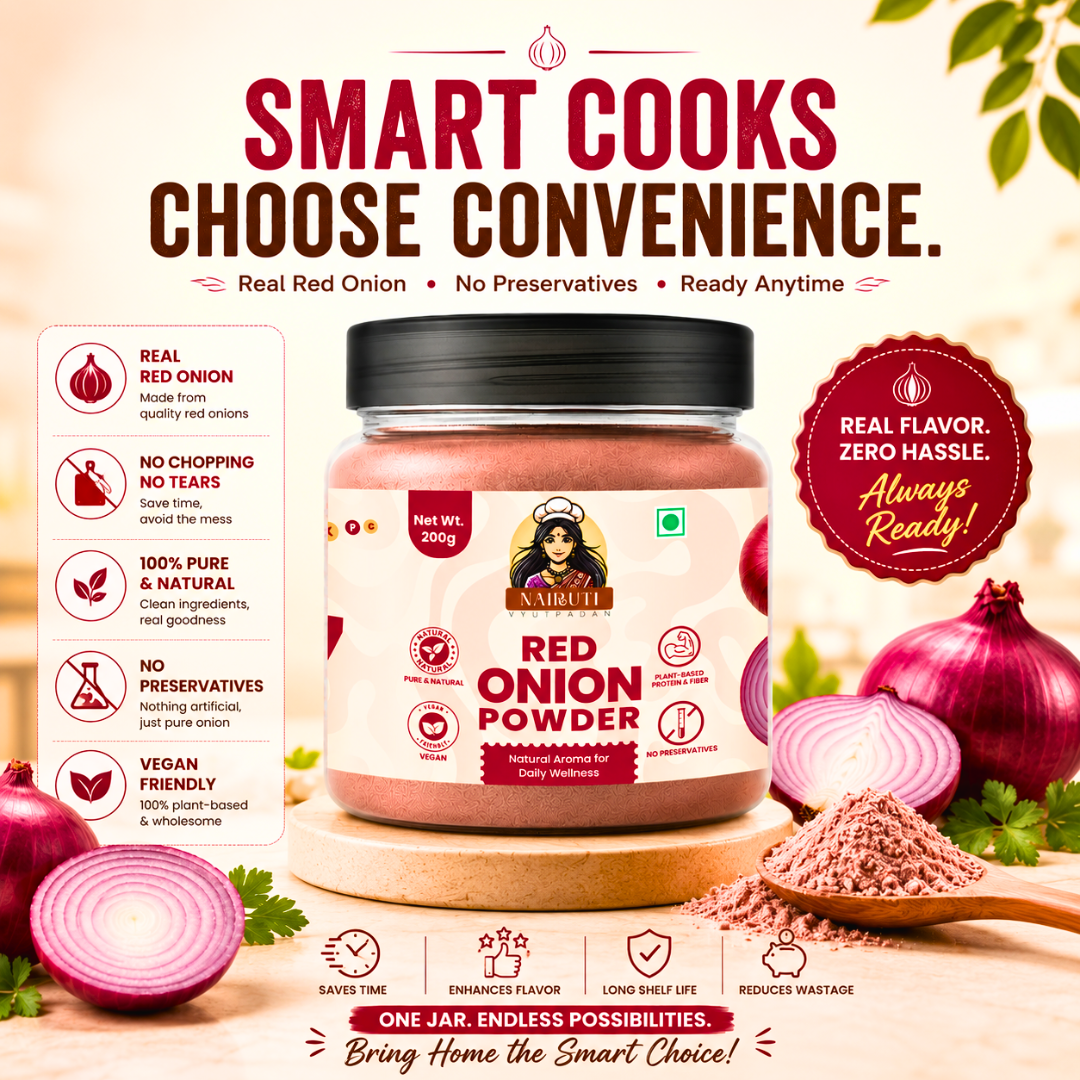 Red Onion Powder | No Chopping, No Tears, Rich Onion Flavour