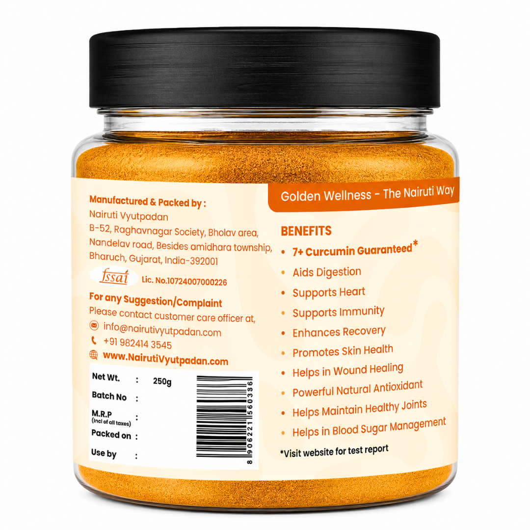 Lakadong Turmeric Powder | High Curcumin Turmeric for Everyday Wellness