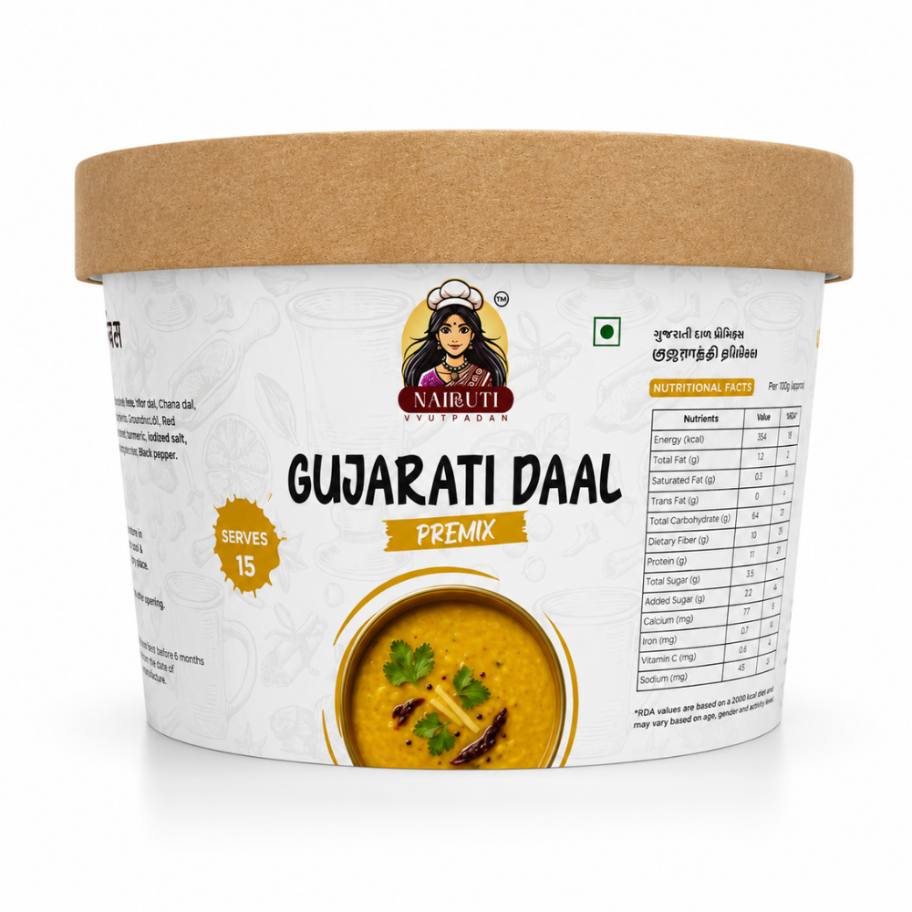 Gujarati Daal Premix | Authentic Sweet & Spicy Dal Mix