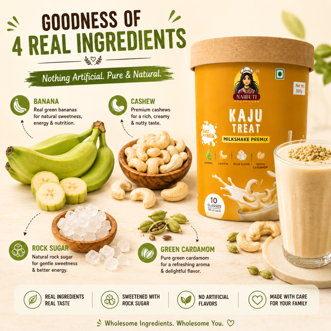 Kaju Treat Milkshake Premix | Kaju Milkshake Premix