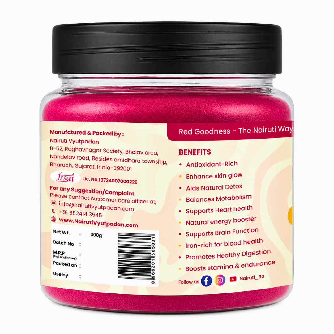Beetroot Powder | Naturally Colourful Everyday Nutrition