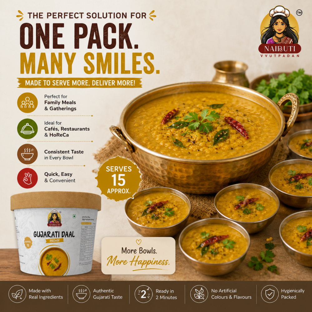 Gujarati Daal Premix | Authentic Sweet & Spicy Dal Mix