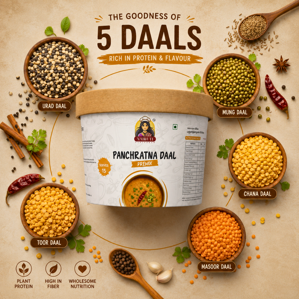 Panchratna Daal Premix | Rich Protein Instant Dal Mix