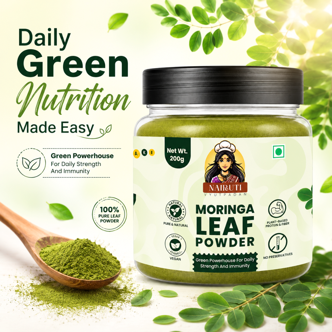 Moringa Leaf Powder | Pure Superfood for Smoothies, Tea & Daily Wellness