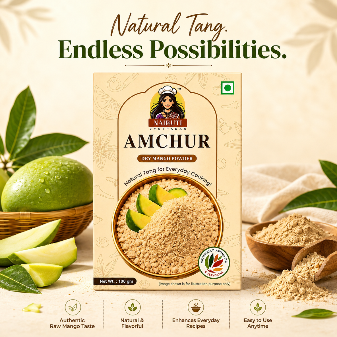 Amchur Powder | Dry Mango Powder for Tangy Indian Cooking, Chaat & Curries