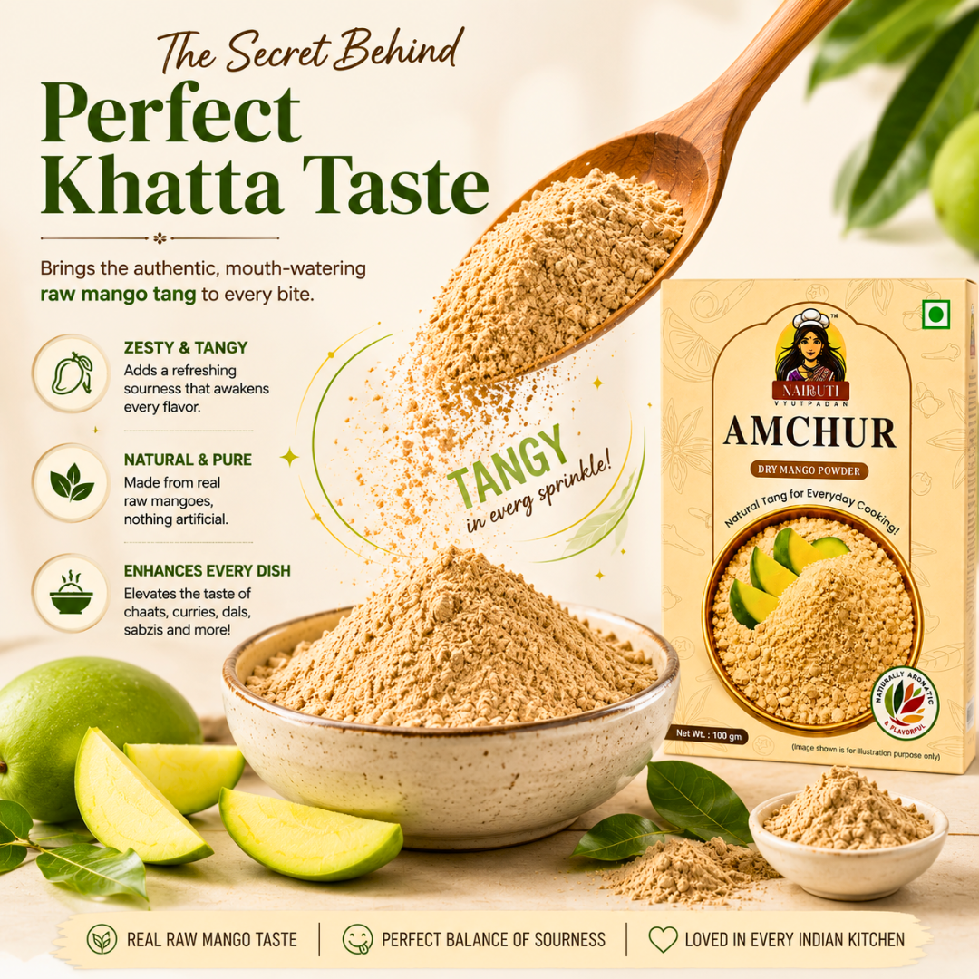 Amchur Powder | Dry Mango Powder for Tangy Indian Cooking, Chaat & Curries