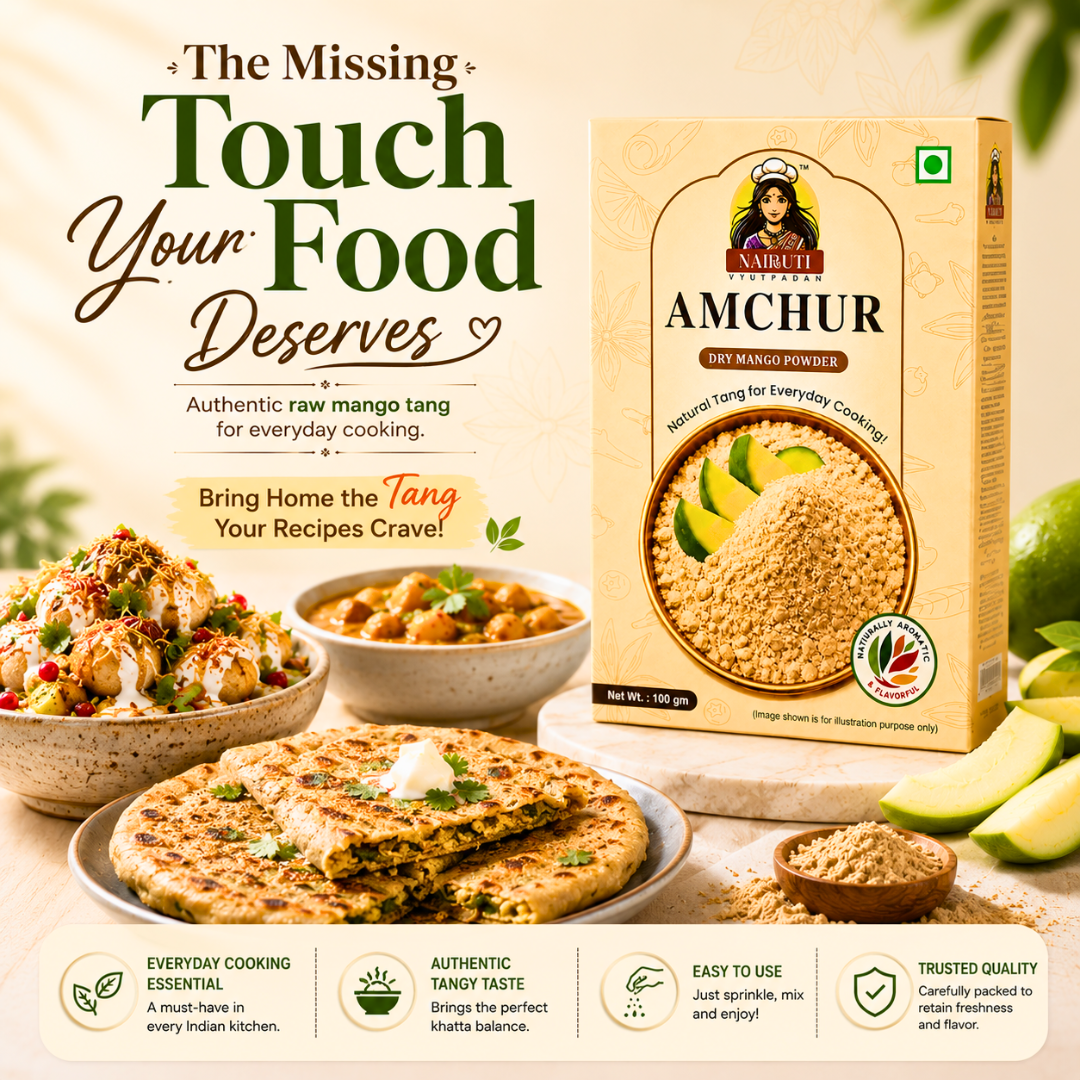 Amchur Powder | Dry Mango Powder for Tangy Indian Cooking, Chaat & Curries
