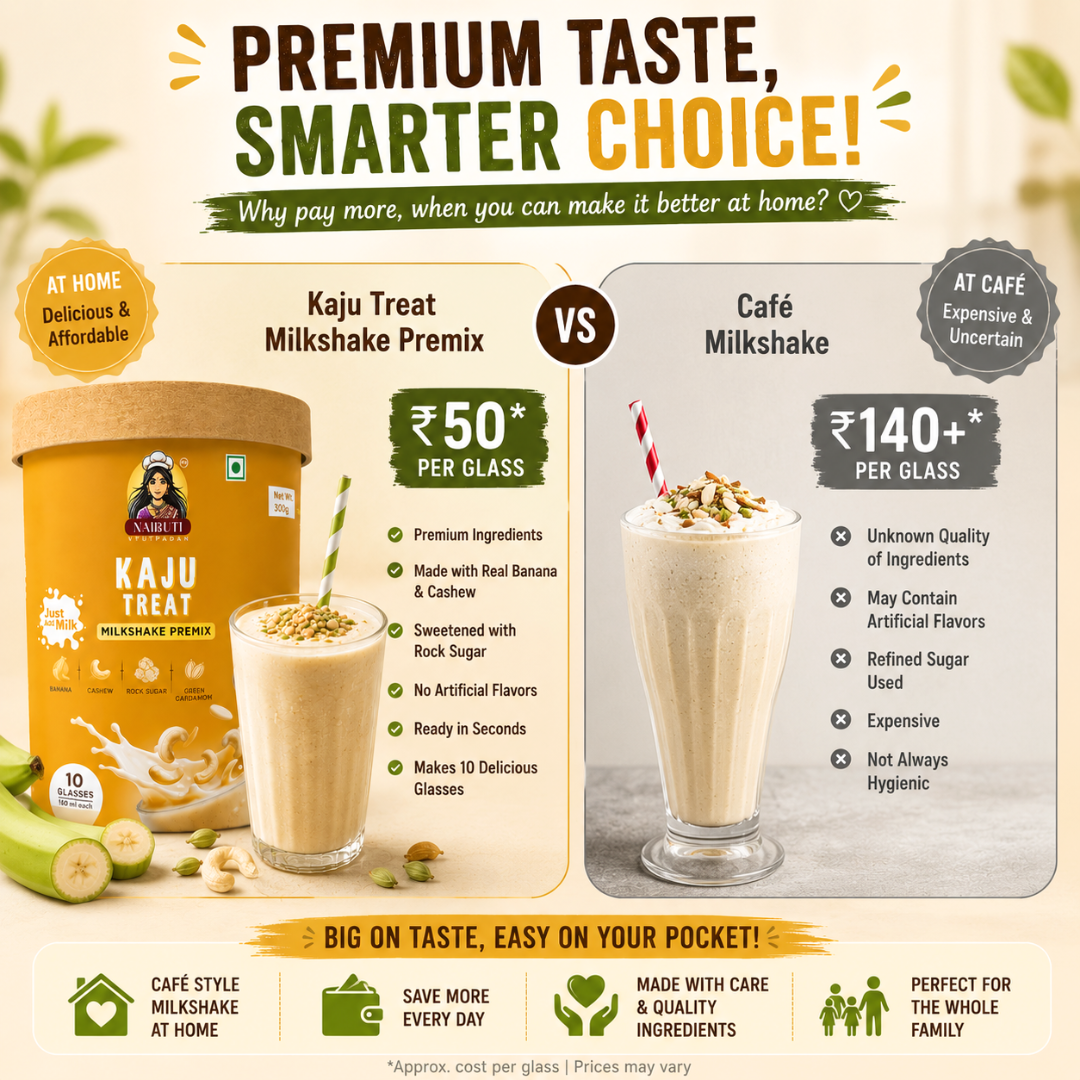 Kaju Treat Milkshake Premix | Kaju Milkshake Premix