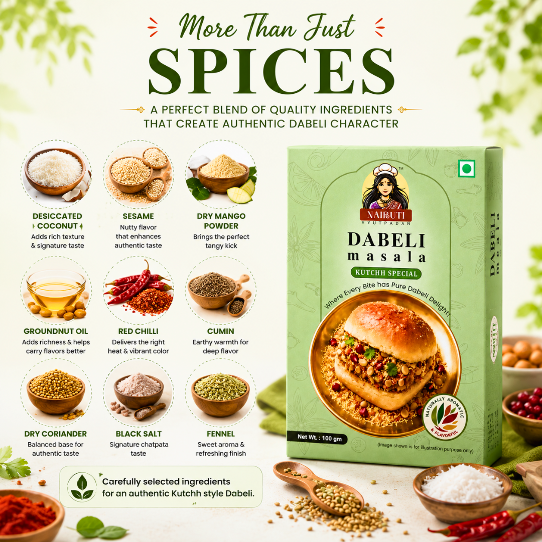 Kutchi Dabeli Masala | Authentic Kutchi Street Food Masala Mix