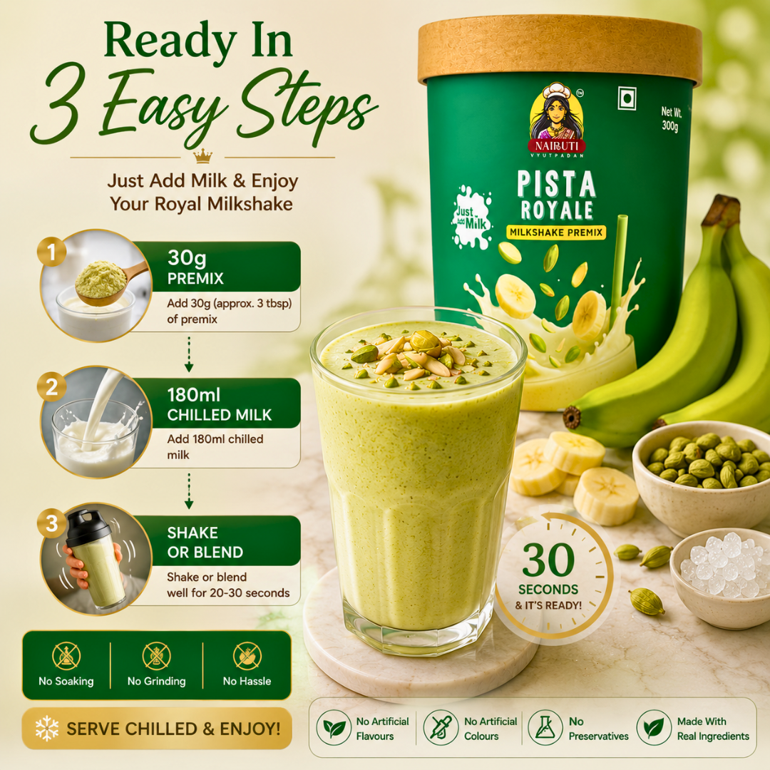 Pista Royale Milkshake Premix | Pista Milkshake Premix