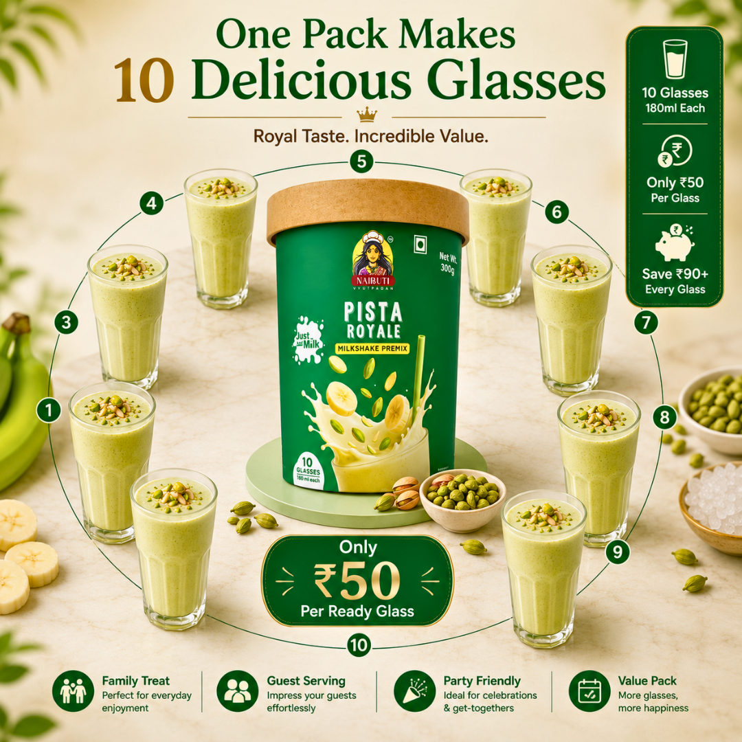 Pista Royale Milkshake Premix | Pista Milkshake Premix